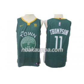 Golden State Warriors Klay Thompson 11 Nike 2017-18 Vihreä Pelipaidat Swingman - Miesten
